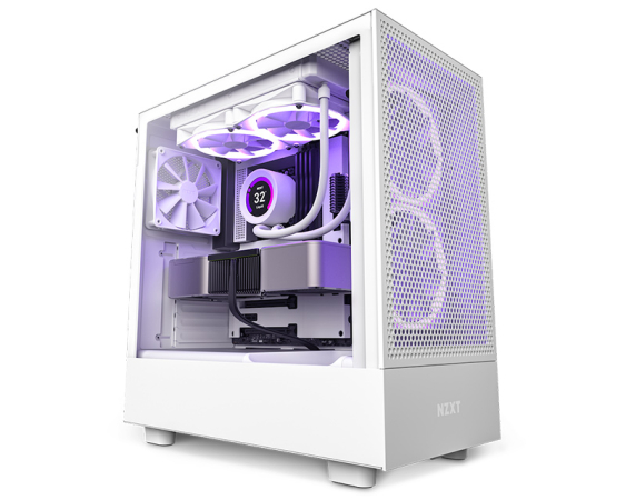 NZXT  H5 Flow Gaming kućište belo (CC-H51FW-01) 