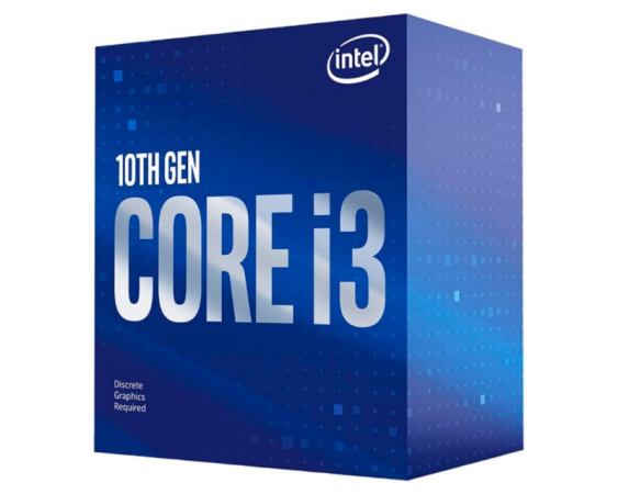 INTEL  Core i3-10100F 4 cores 3.6GHz (4.3GHz) Box