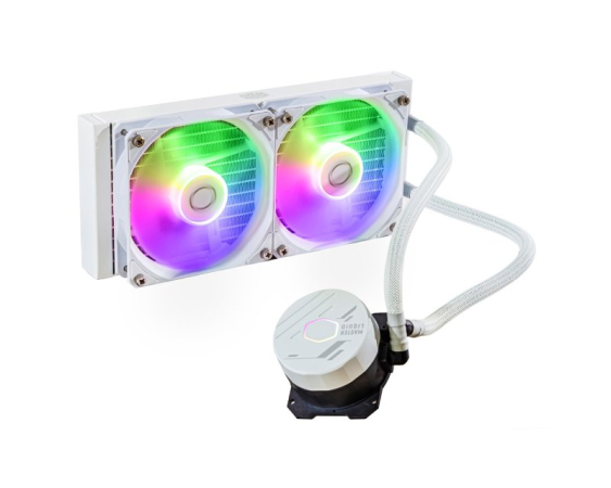 COOLER MASTER MasterLiquid 240L Core ARGB White vodeno hlađenje belo (MLW-D24M-A18PZ-RW)