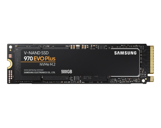SAMSUNG  500GB M.2 NVMe MZ-V7S500BW 970 EVO PLUS Series 