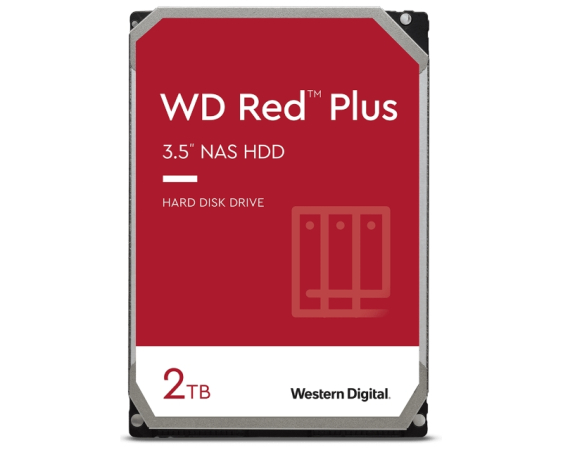WD 2TB 3.5" SATA III 128MB WD20EFZX Red Plus