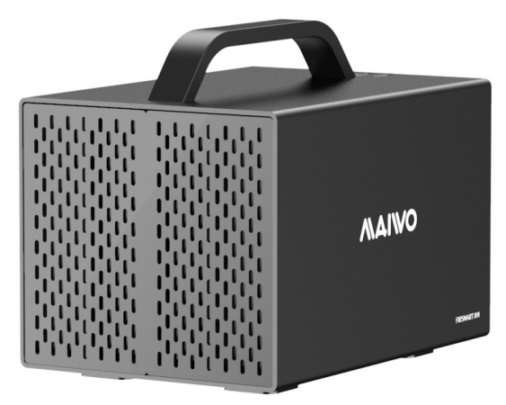 MAIWO Eksterno kućište USB 3.1 tip C na 4 x 3.5"SATA HDDw/RAID K35274D