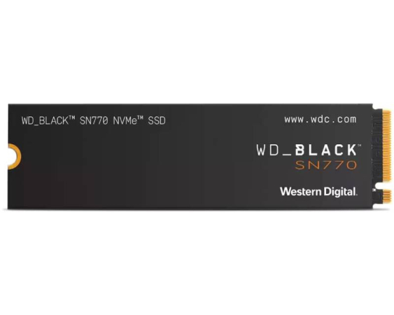WD  500GB M.2 NVMe Gen4 WDS500G3X0E SN770 Black 