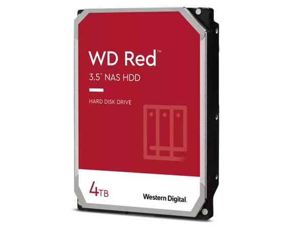 WD 4TB 3.5" SATA III 256MB IntelliPower WD40EFPX Red