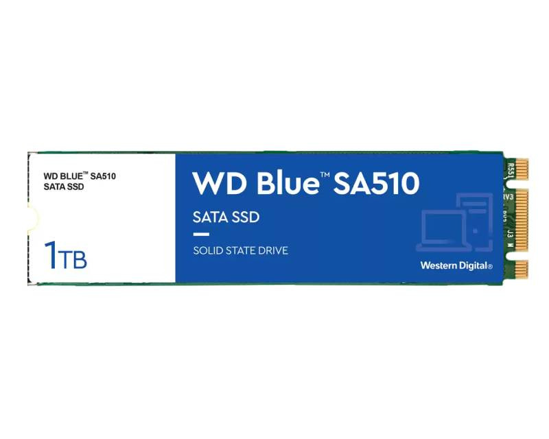 1TB M.2 SATA WDS100T3B0B SA510 Blue 