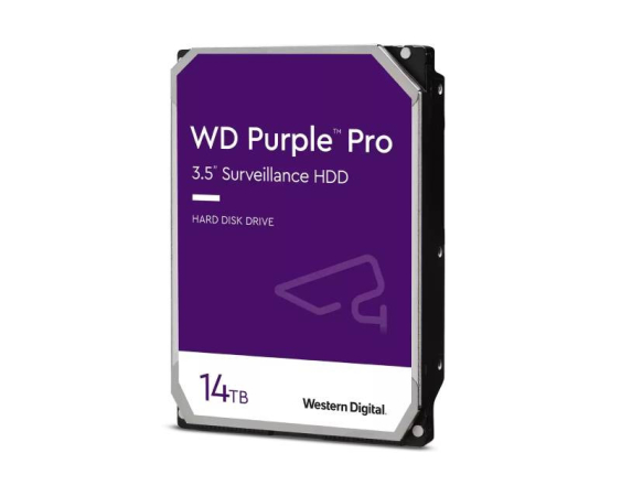 WD  14TB 3.5" SATA III 512MB 7200rpm WD142PURP Purple Pro hard disk hard disk
