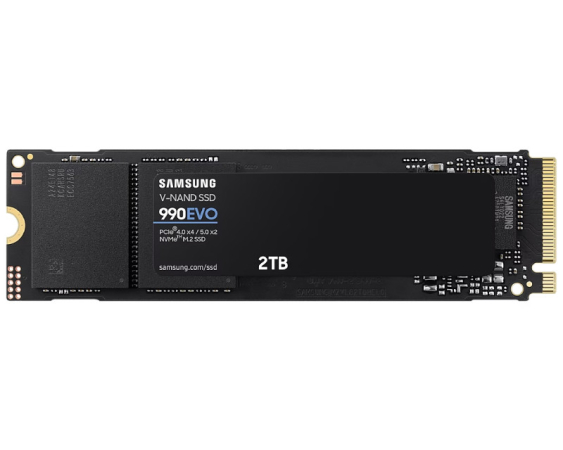 SAMSUNG  2TB M.2 NVMe MZ-V9E2T0BW 990 EVO Series SSD 