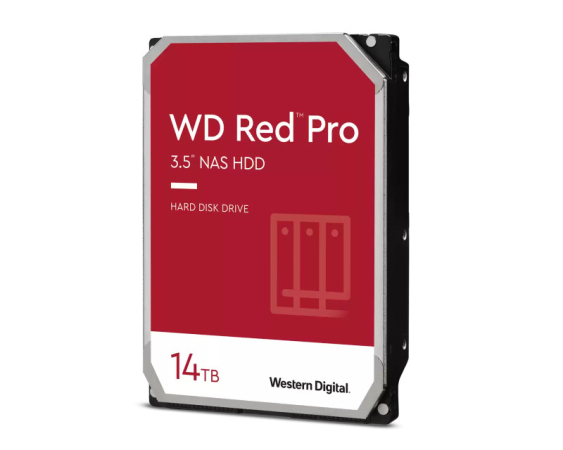 WD  14TB 3.5" SATA III 512MB 7200rpm WD142KFGX Red Pro hard disk