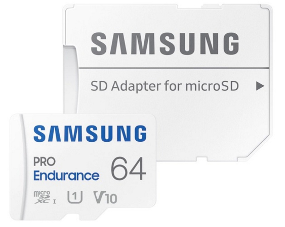 SAMSUNG  Memorijska kartica PRO Endurance MicroSDXC 64GB U3 + SD Adapter MB-MJ64KA 