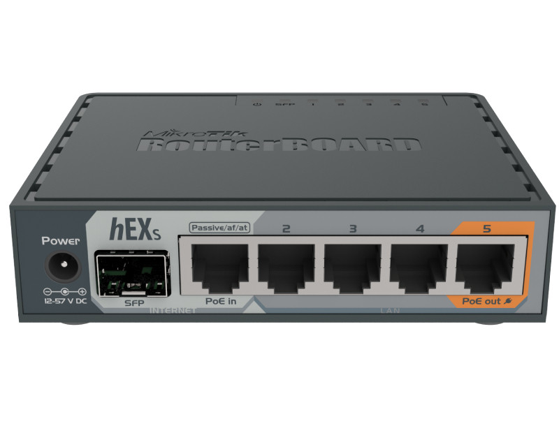 (RB760iGS) hEX S, RouterOS L4, ruter
