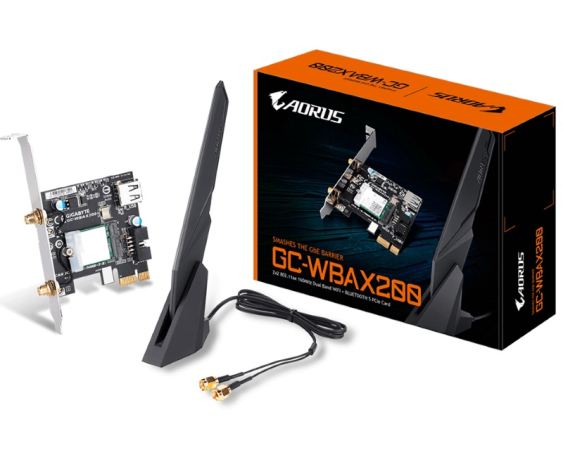 GIGABYTE  GC-WBAX200 rev. 1.0 bluetooth + wireless card mrežna karta