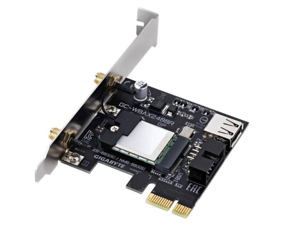 GIGABYTE  GC-WBAX2400R rev. 1.0 bluetooth + wireless card mrežna karta