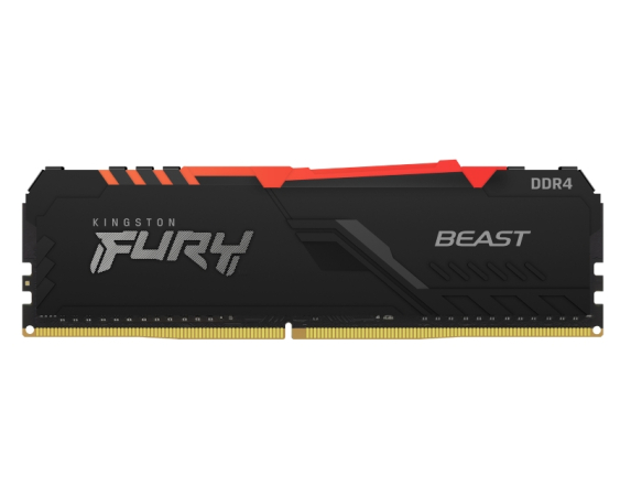 KINGSTON  DIMM DDR4 8GB 3600MT/s KF436C17BBA/8 Fury Beast RGB 