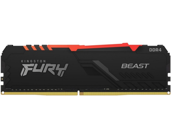 KINGSTON DIMM DDR4 16GB 3200MHz KF432C16BB1A/16 Fury Beast RGB