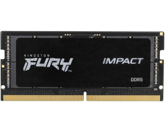 KINGSTON  SODIMM DDR5 16GB 4800MT/s KF548S38IB-16 Fury Impact black 