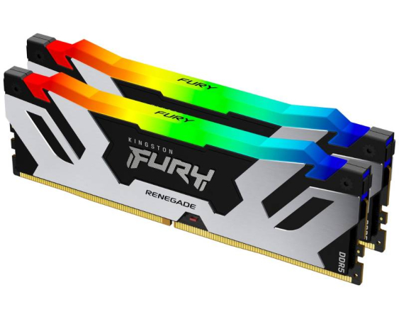 KINGSTON DIMM DDR5 32GB (2x16GB kit) 6400MT/s KF564C32RSAK2-32 FURY Renegade RGB