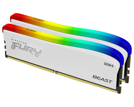 KINGSTON  DIMM DDR4 32GB (2x16GB kit) 3600MT/s KF436C18BWAK2/32 Fury Beast RGB Special Edition 