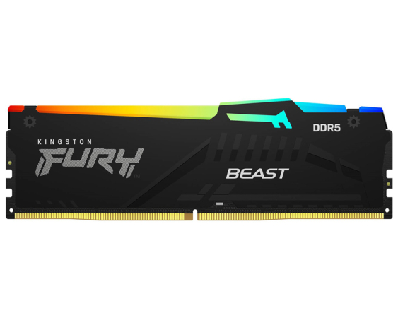 KINGSTON  DIMM DDR5 16GB 6000MT/s KF560C36BBEA-16 FURY Beast RGB EXPO