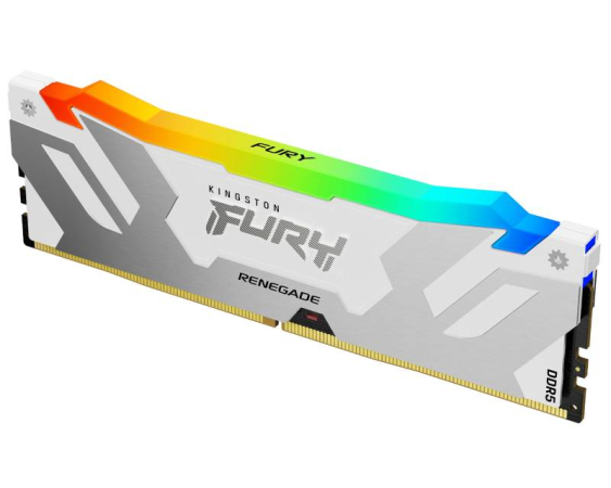 KINGSTON  DIMM DDR5 16GB 7200MT/s KF572C38RWA-16 Fury Renegade RGB White