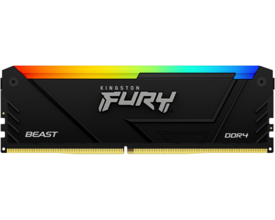 KINGSTON  DIMM DDR4 64GB (2x32GB kit) 3200MT/s KF432C16BB2AK2/64  Fury Beast RGB 