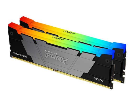KINGSTON  DIMM DDR4 16GB (2x8GB kit) 4600MT/s KF446C19RB2AK2/16 Fury Renegade RGB Black XMP 