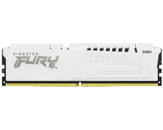 KINGSTON  DIMM DDR5 16GB 6400MT/s KF564C32BW-16 FURY Beast White XMP 