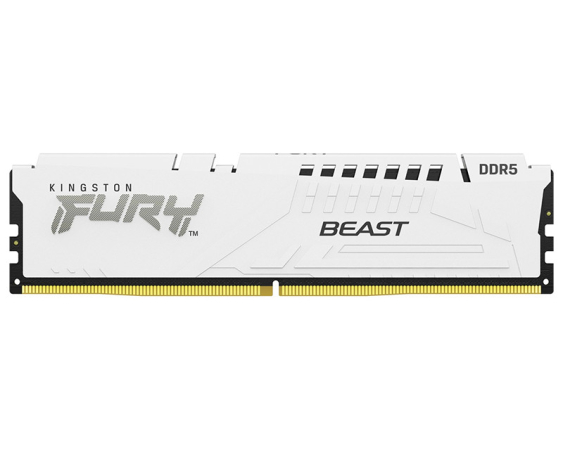 KINGSTON  DIMM DDR5 32GB 6400MT/s KF564C32BW-32 FURY Beast White XMP 