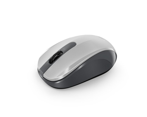 GENIUS NX-8008S Wireless Optical USB belo-sivi miš
