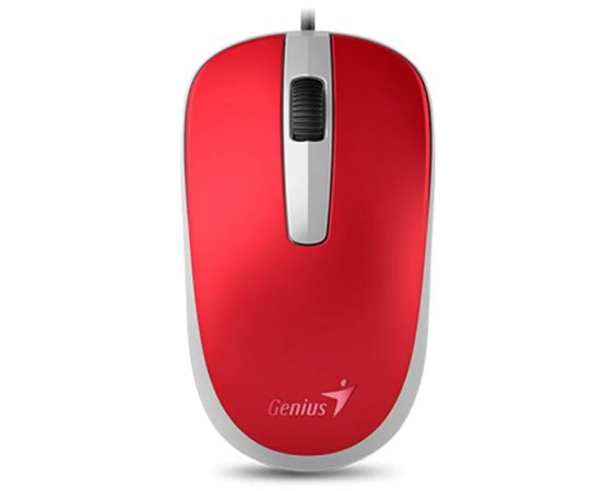 GENIUS DX-120 USB Optical crveni miš 