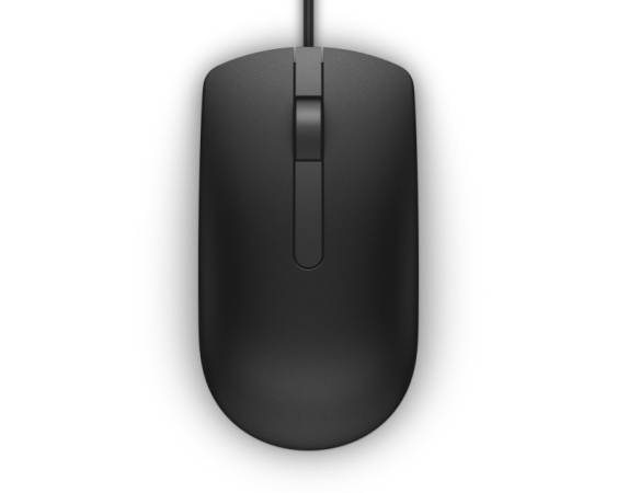 DELL  MS116 USB Optical crni miš 