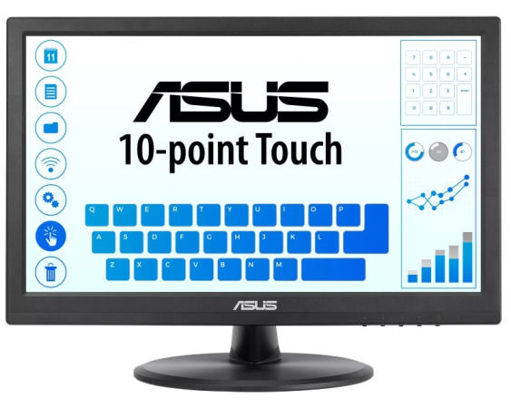 ASUS  15.6 inča VT168HR Touch LED crni monitor 
