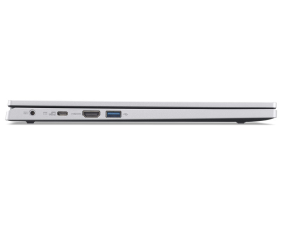 ACER Laptop Aspire A315 15.6" FHD Ryzen 3 7320U 4GB 512GB SSD silver 
