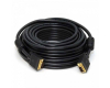 Kabl VGA M/M 20m HQ feritno jezgro crni