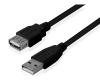 Kabl USB 2.0 A - USB A M/F (produžni) 1.8m crni