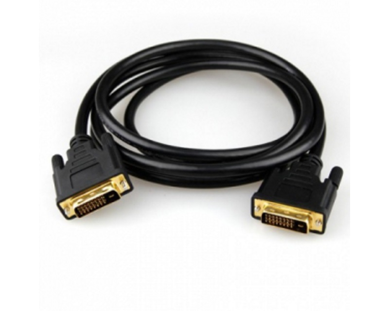Kabl DVI-D Dual Link - DVI-D Dual Link M/M 1.8m feritno jezgro crni