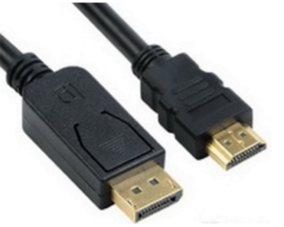 FAST ASIA Kabl DisplayPort (M) - HDMI (M) 1.8m crni