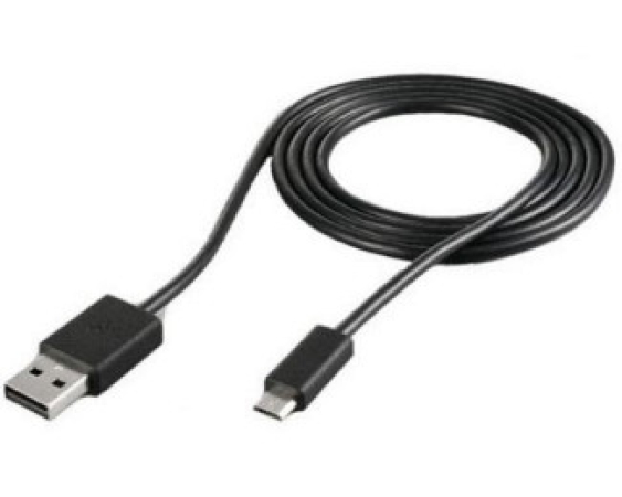 E-GREEN Kabl 2.0 USB A - USB Micro-B M/M 1m crni 