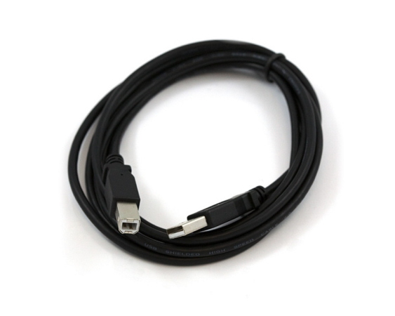 E-GREEN Kabl USB A - USB B M/M 1.8m crni (full bakar) Premium 