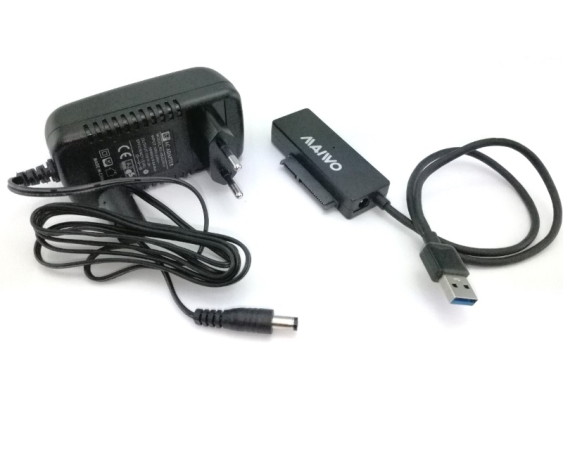 MAIWO Adapter USB 3.0 to SATA za 2.5"/3.5"/5.25" HDD/ODD K10435A