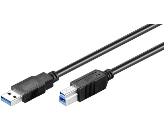E-GREEN Kabl USB 3.0 A - USB B M/M 1 m crni