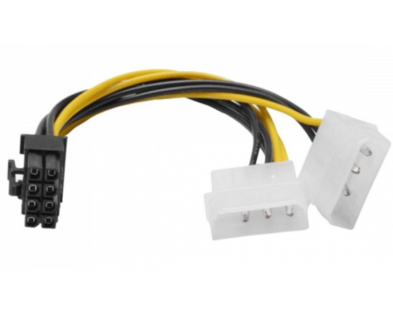 FAST ASIA  Adapter za napajanje VGA (8-pin) -2x Molex 