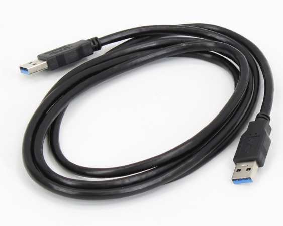 E-GREEN Kabl 3.0 USB A - USB 3.0 A M/M 1.8m crni 