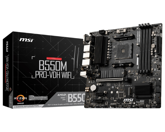 MSI  B550M PRO-VDH WIFI