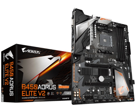 GIGABYTE  B450 AORUS ELITE V2 rev. 1.x matična ploča