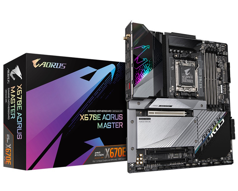 X670E AORUS MASTER rev. 1.0 matična ploča