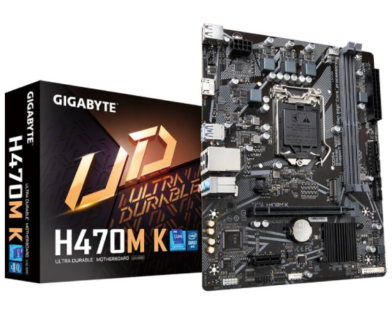 GIGABYTE H470M K rev 1.x