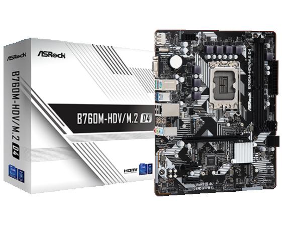 ASROCK  B760M-HDV/M.2 D4