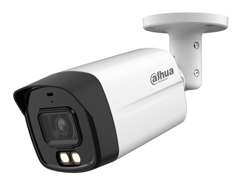 HAC-HFW1200TLM-IL-A-0360B-S6 2MP Smart Dual Light HDCVI Fixed-focal Bullet Camera