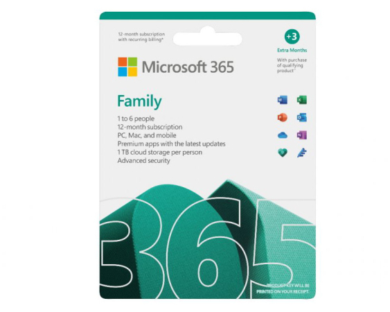 MICROSOFT  Microsoft 365 Family  (6GQ-01890) 