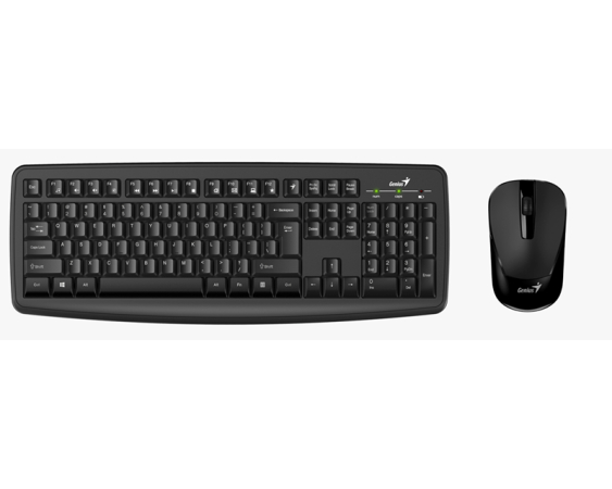 GENIUS Smart KM-8100 Wireless USB YU crna tastatura + miš